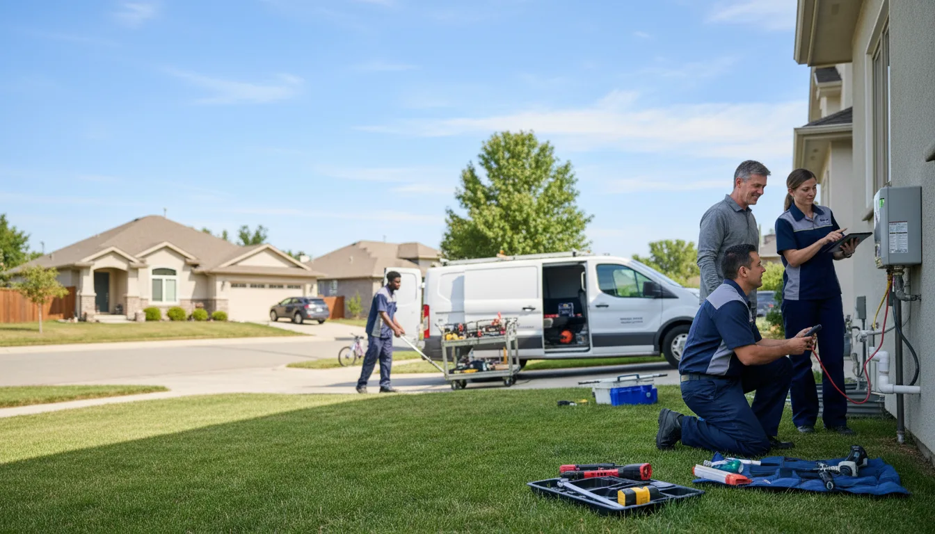 Tankless water heater service in Parker Dam, CA